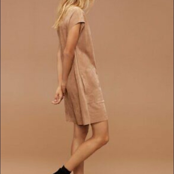 Aritzia Nori Suede Dress - Picture 2 of 6